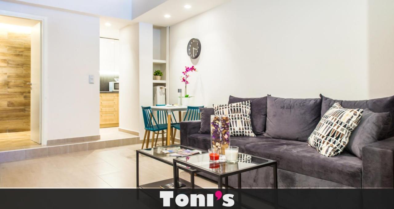Toni'S Studio Syntagma, 1 Min From Metro Station Aten Exteriör bild