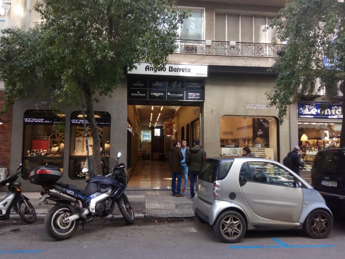 Toni'S Studio Syntagma, 1 Min From Metro Station Aten Exteriör bild